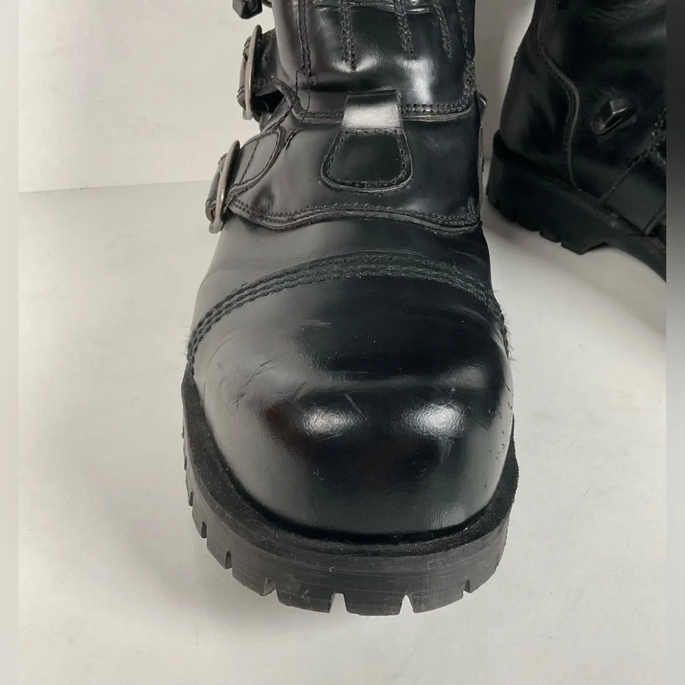 Underground England Gladiator Boots | Quintuple Buckle | UK 10 | US 11